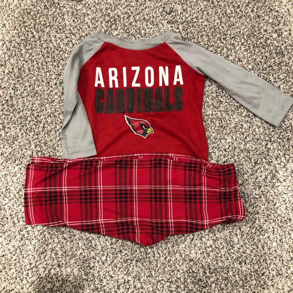 Kids Pajamas - Red and Gray